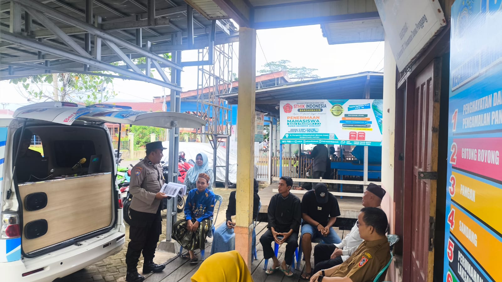 Polsek Danau Panggang Gencarkan Sosialisasi Penerimaan Terpadu Anggota Polri T.A 2026, Tekankan Seleksi Transparan dan Tanpa Biaya