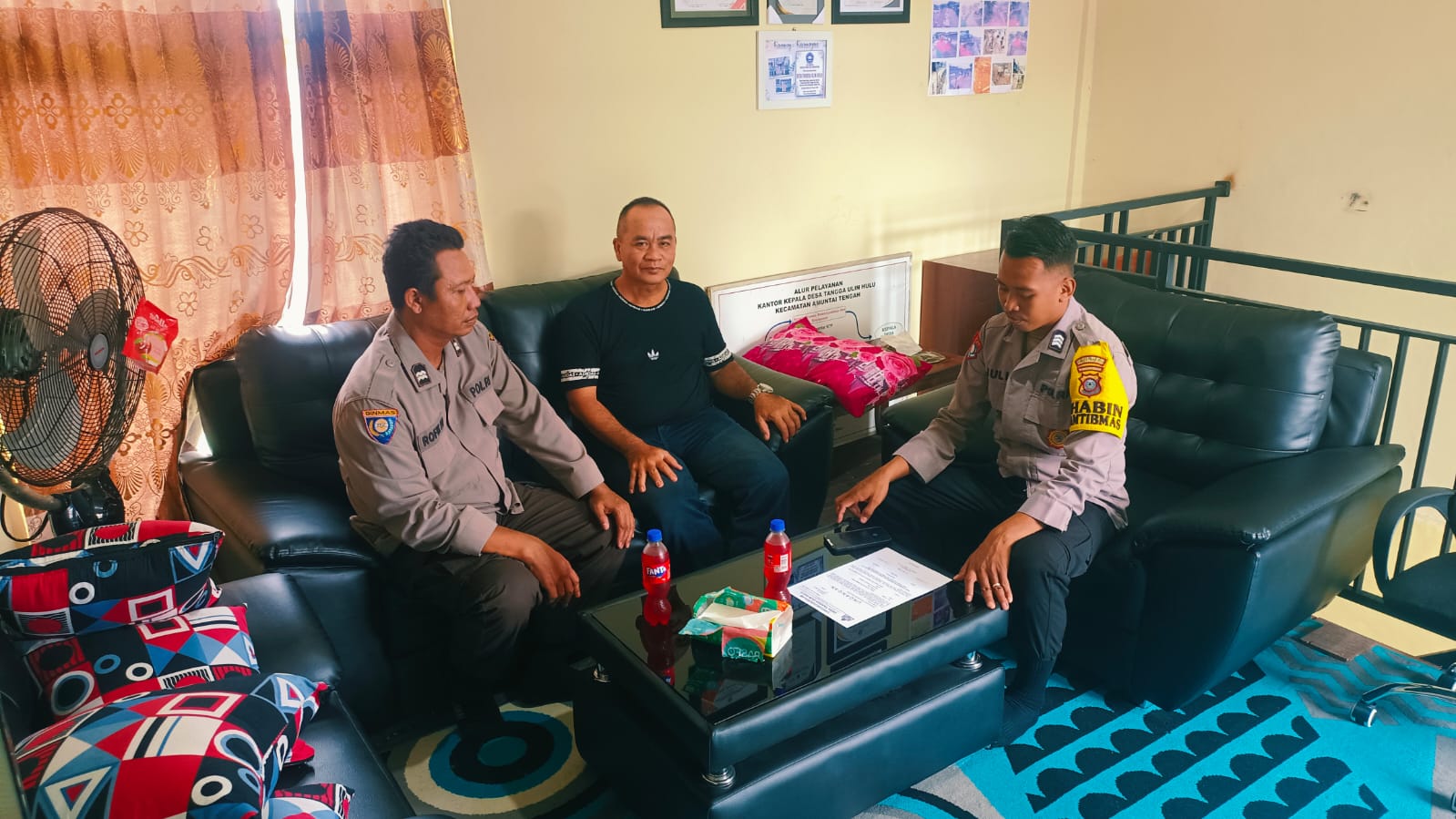 Polsek Amuntai Tengah Gencarkan Patroli Siang Hari, Wujudkan Situasi Aman dan Kondusif di Wilayah Hukum