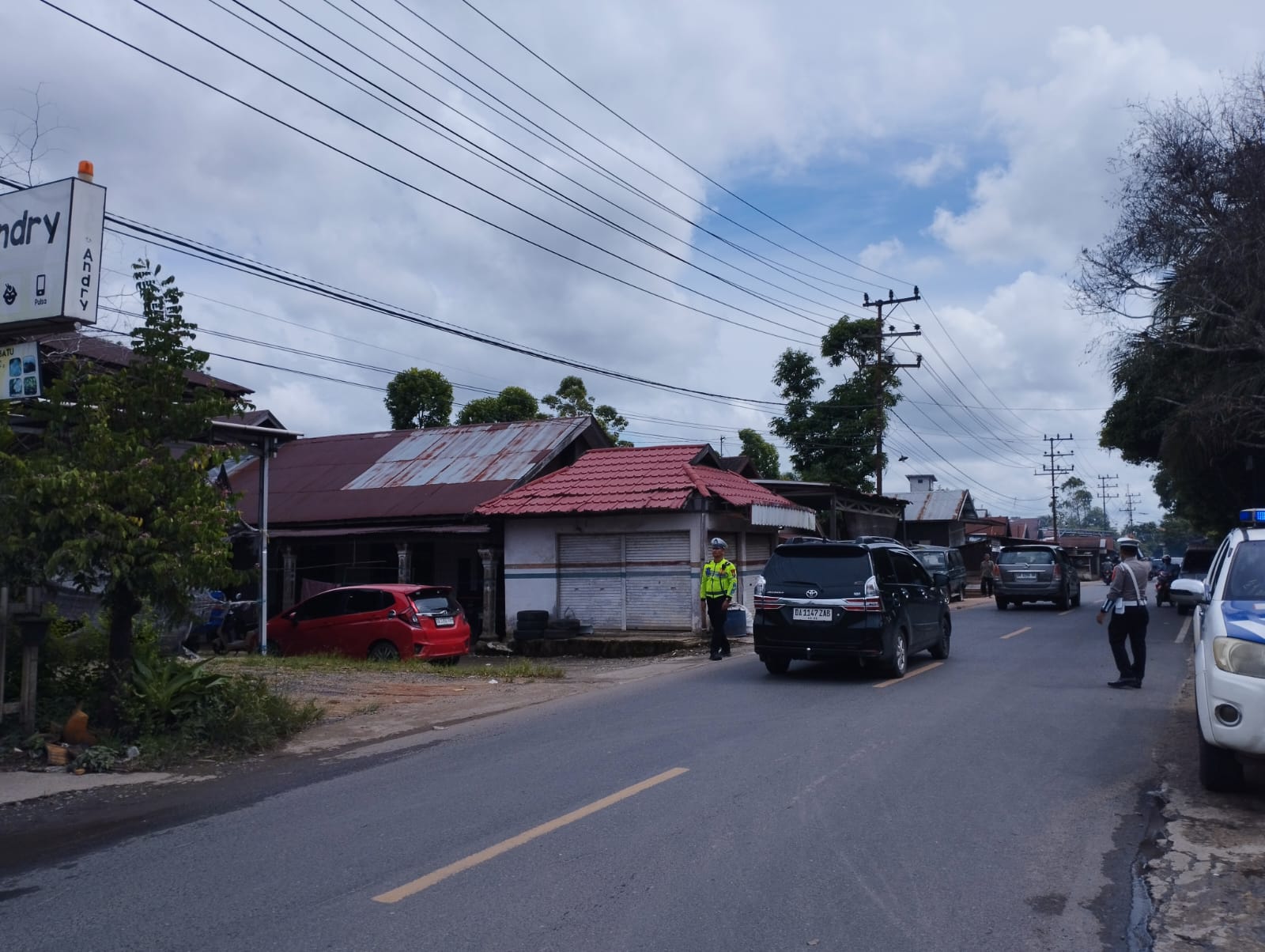 Sat Lantas Polres HSU Laksanakan Patroli di Jalur Rawan Lakalantas, Wujudkan Kamseltibcarlantas di Hulu Sungai Utara