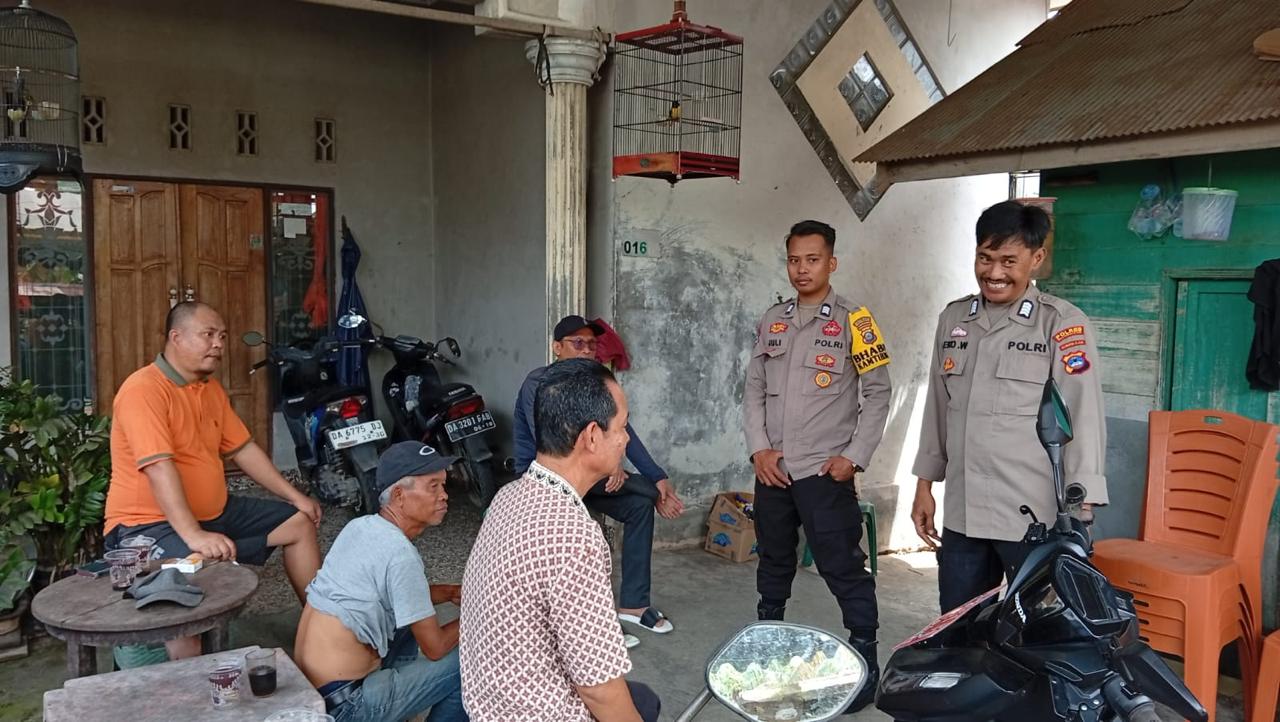 Polsek Amuntai Tengah Gencarkan Patroli Dialogis dan Obyek Vital Demi Wujudkan Kamtibmas yang Kondusif