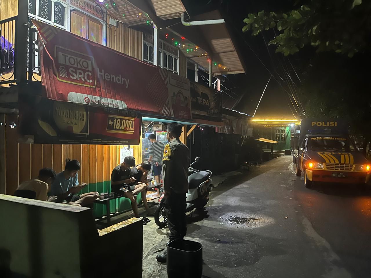 Polsek Banjang Gencarkan Patroli Dialogis dan Himbauan Kamtibmas untuk Jaga Situasi Kondusif di Wilayah Hukum Polres HSU