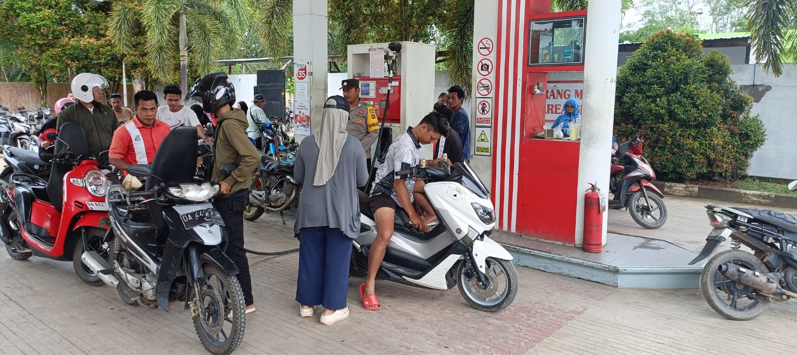 Polsek Amuntai Utara Intensifkan Patroli Dialogis di Siang Hari, Upaya Pencegahan Dini Aksi Premanisme dan Jaga Sitkamtibmas Kondusif