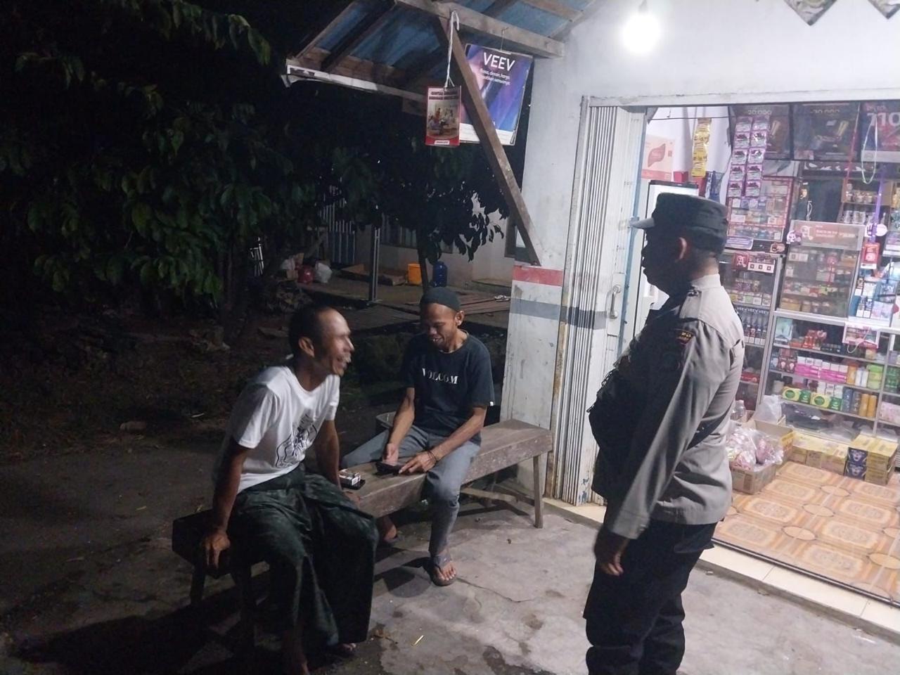 Polsek Banjang Gencar Laksanakan Patroli Dialogis, Wujud Nyata Kehadiran Polri di Tengah Masyarakat