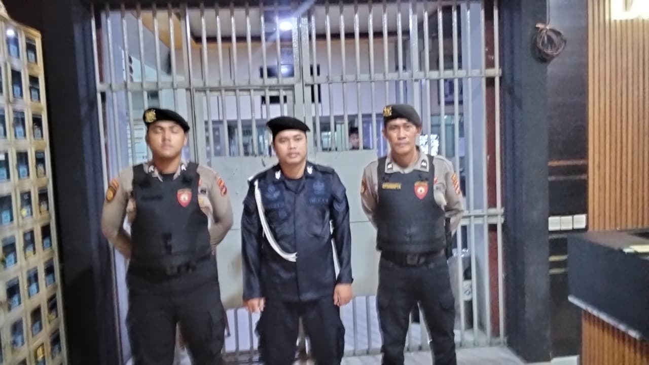 Sat Samapta Polres HSU Gelar Patroli Sambang ke Lapas Kelas II B Amuntai, Wujud Sinergi dalam Mendukung Tugas Pemasyarakatan