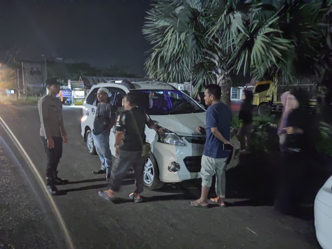 Polsek Amuntai Tengah Intensifkan Patroli Malam Hari, Jaga Keamanan di Objek Vital dan Tempat Keramaian
