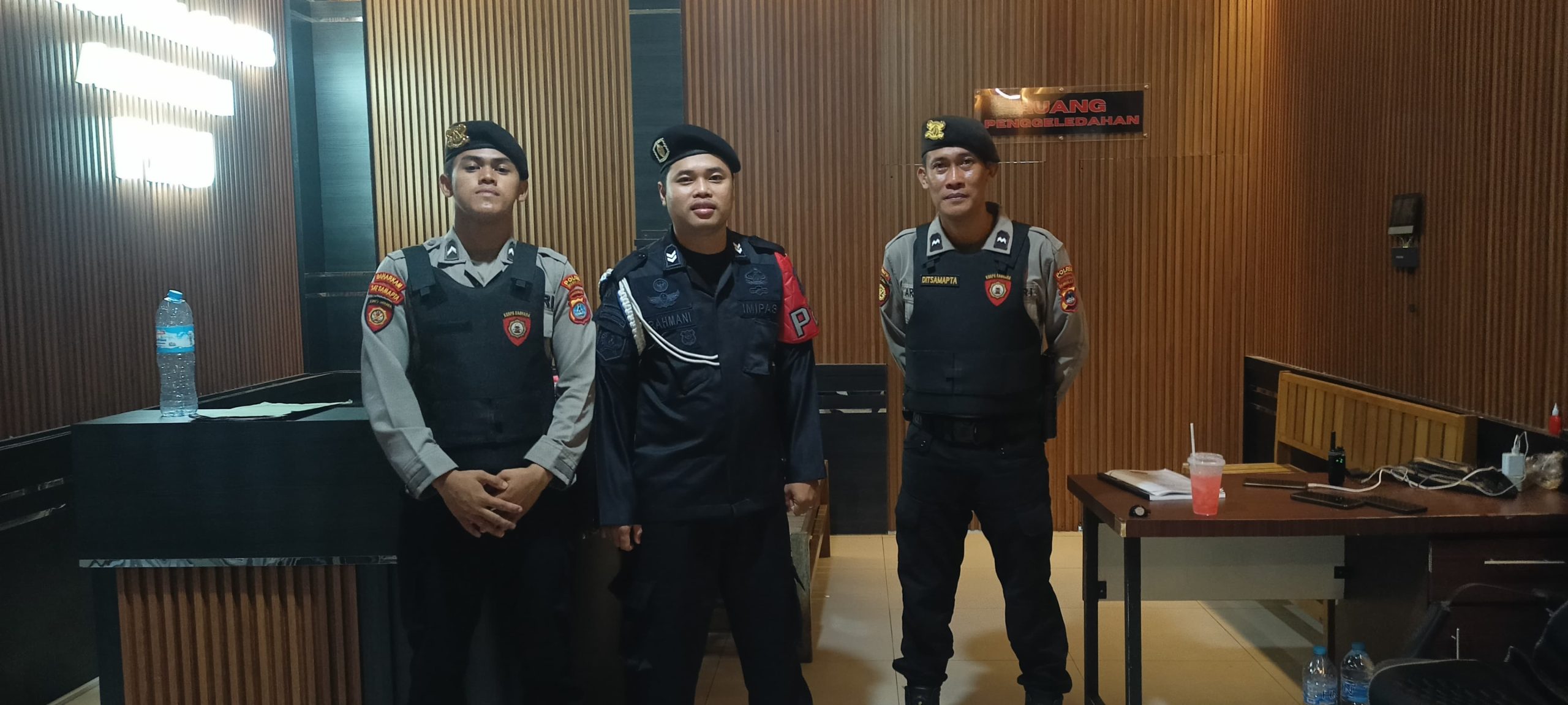 Sat Samapta Polres HSU Laksanakan Patroli Sambang LP Kelas II B Amuntai untuk Dukungan Pemasyarakatan