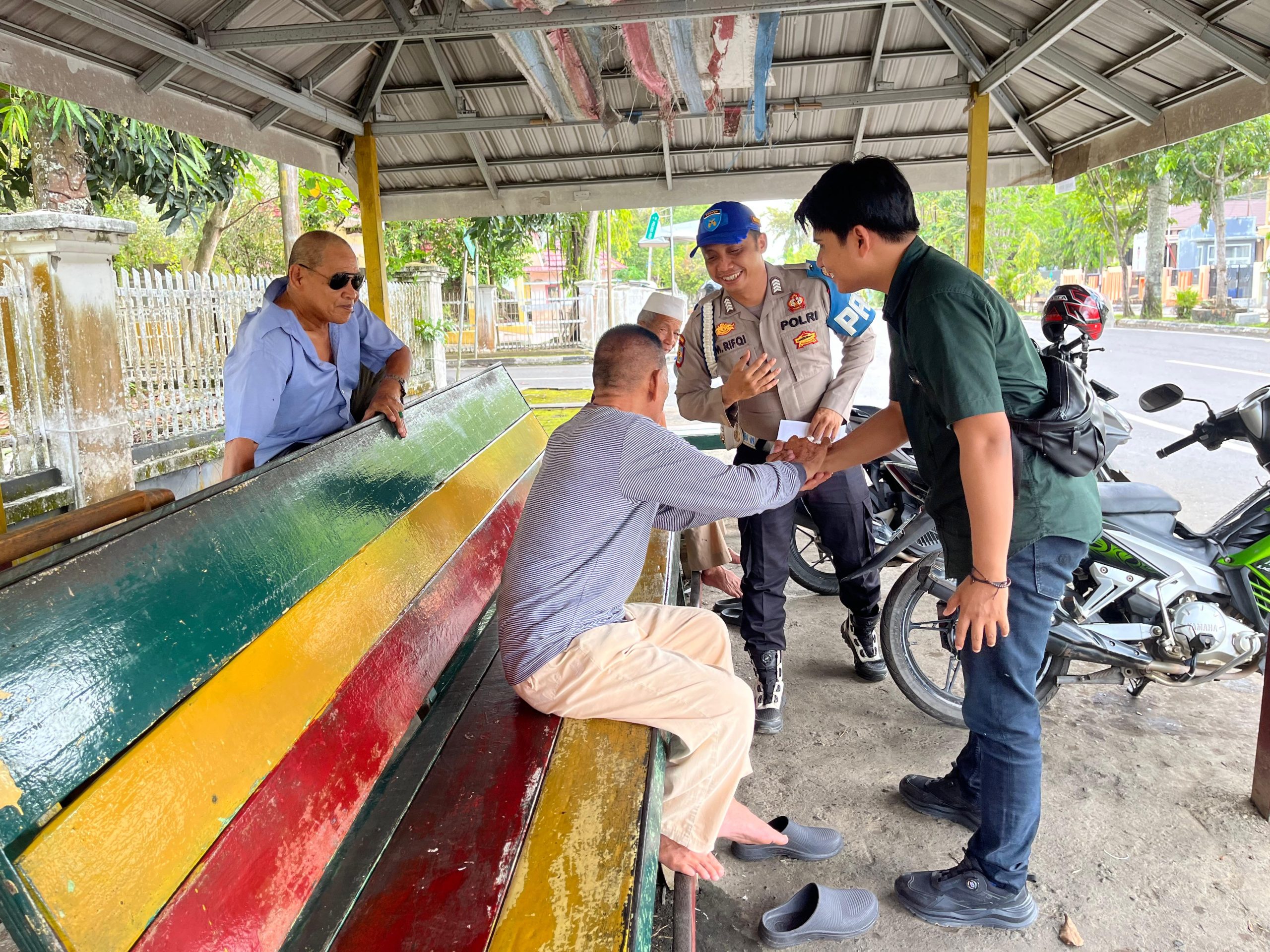 Polsek Amuntai Tengah Intensifkan Patroli Siang Hari, Perkuat Kamtibmas di Desa Tigarun