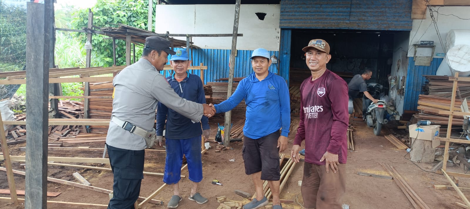 Patroli Dialogis Polsek Amuntai Utara, Upaya Preventif Ciptakan Kamtibmas Kondusif