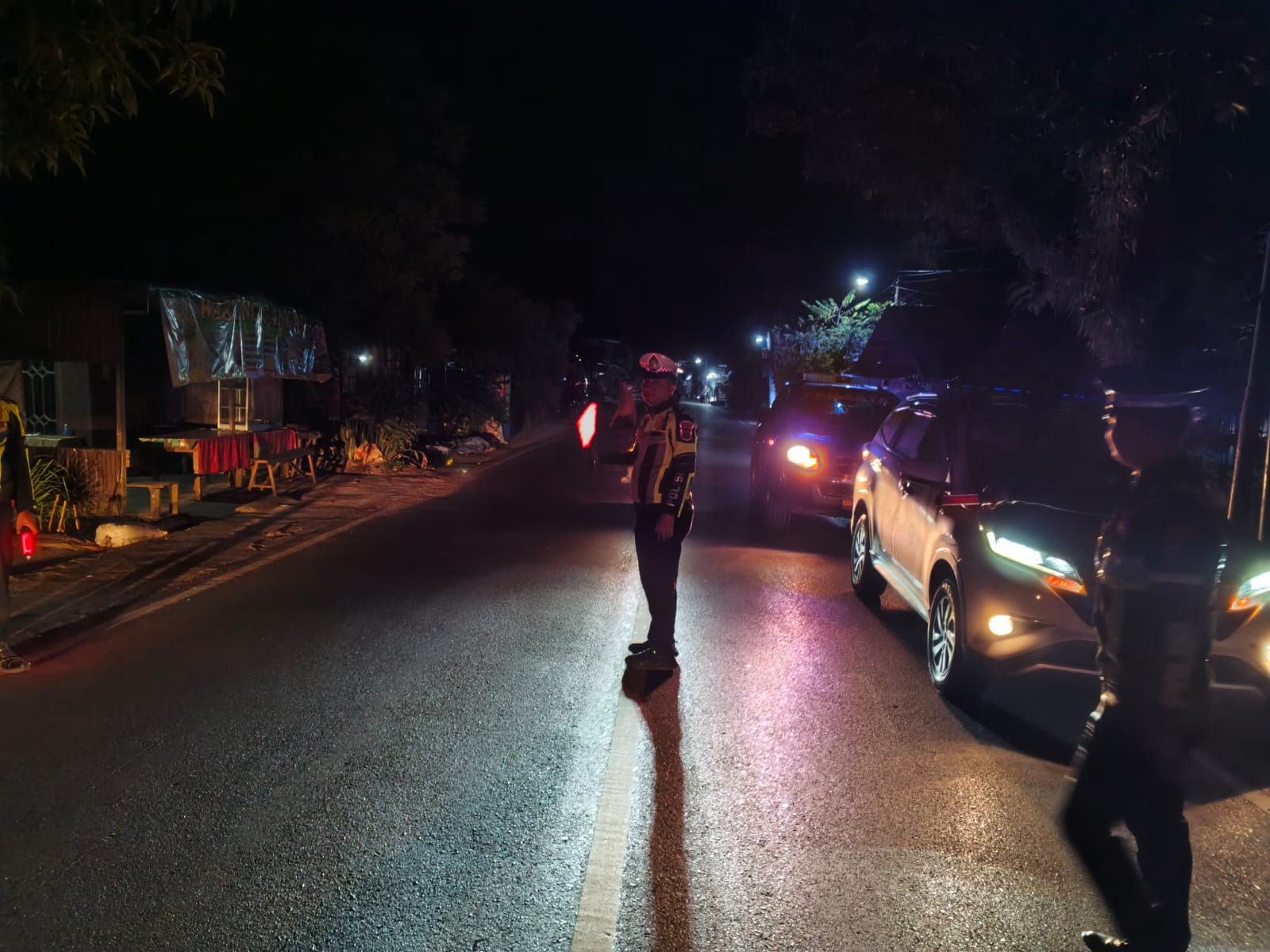 Satlantas Polres HSU Intensifkan Blue Light Patrol dan Pengamanan Amuntai Expo 2026, Tekan Pelanggaran dan Kecelakaan