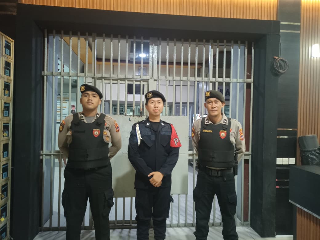 Patroli Sambang Sat Samapta Polres HSU di Lapas Kelas IIB Amuntai, Perkuat Sinergi dan Dukungan Tugas Pemasyarakatan