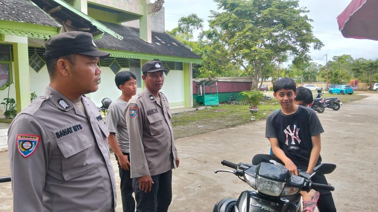 Polsek Amuntai Tengah Gelar Patroli Terpadu, Perkuat Kamtibmas di Wilayah Hukum Amuntai Tengah
