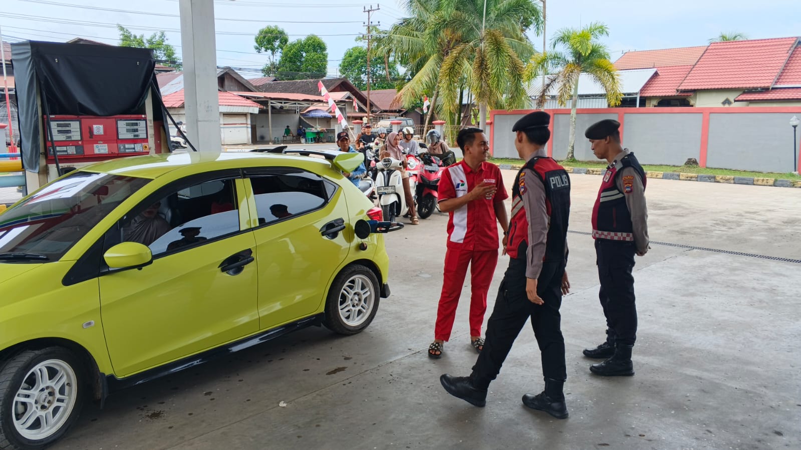 Sat Samapta Polres HSU Tingkatkan Patroli Kota untuk Cegah Premanisme dan Kejahatan Jalanan