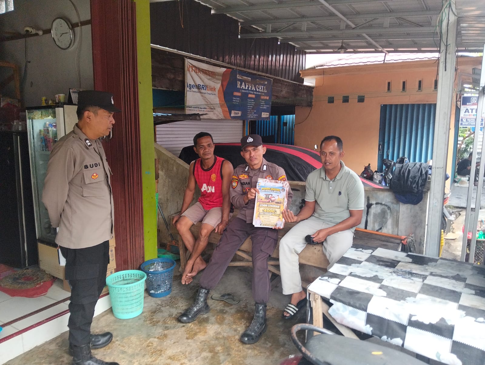 Polsek Amuntai Selatan Gelar Sosialisasi Swasembada Jagung untuk Dukung Ketahanan Pangan Nasional